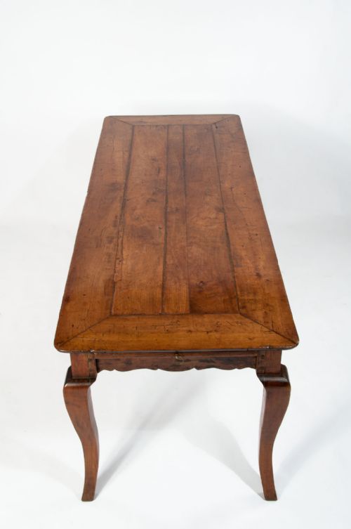 fig 5. 19th C French Fruitwood Farmhouse Table