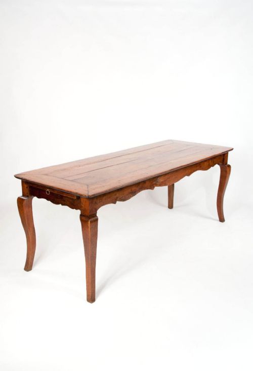 fig 8. 19th C French Fruitwood Farmhouse Table