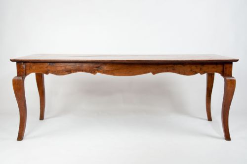 fig 10. 19th C French Fruitwood Farmhouse Table
