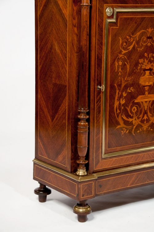 fig 3. 19th Century French Inlaid Pier Cabinet