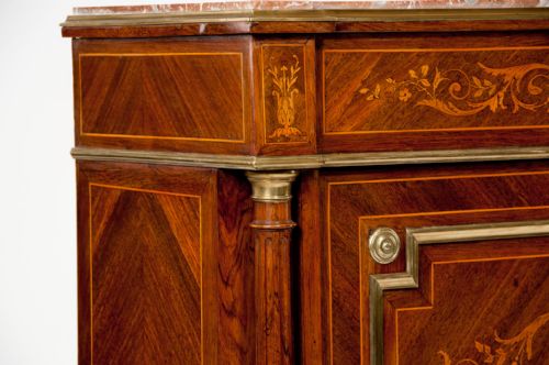 fig 5. 19th Century French Inlaid Pier Cabinet