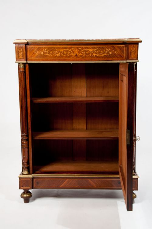 fig 10. 19th Century French Inlaid Pier Cabinet