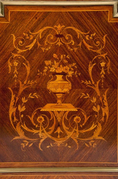 fig 9. 19th Century French Inlaid Pier Cabinet