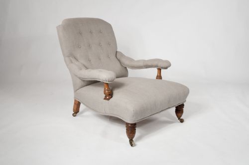 fig 2. 19th Century Howard and Sons Style Armchair