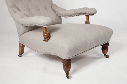 fig 5. 19th Century Howard and Sons Style Armchair