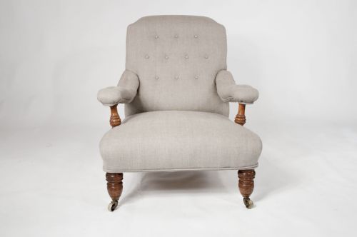 fig 6. 19th Century Howard and Sons Style Armchair