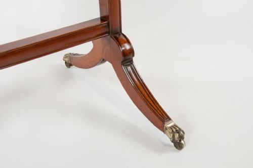 fig 8. A Fine Regency Mahogany Cheval Mirror