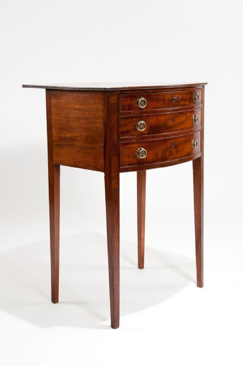 fig 3. A Rare Georgian Side Table With Extending Top