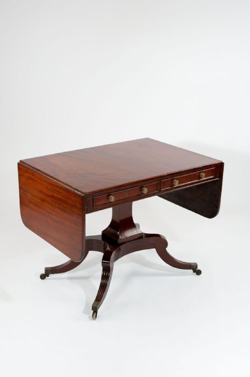 fig 1. Superb Regency Four Drawers Sofa Table