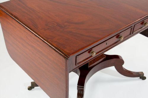 fig 6. Superb Regency Four Drawers Sofa Table
