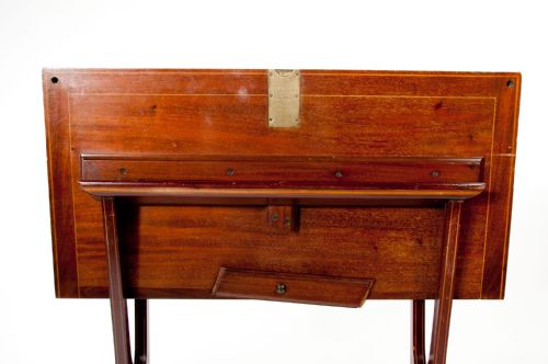 fig 9. W Thornhill Edwardian Mahogany Folding Games Table