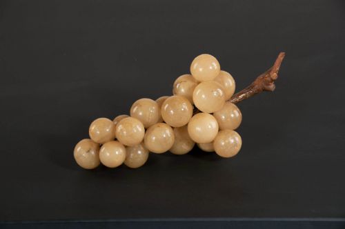 fig 2. Decorative Bunch of Alabaster Grapes On Vine