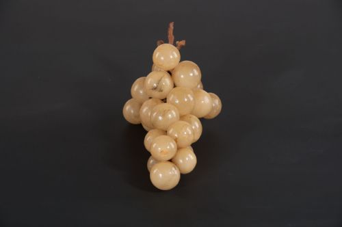 fig 3. Decorative Bunch of Alabaster Grapes On Vine