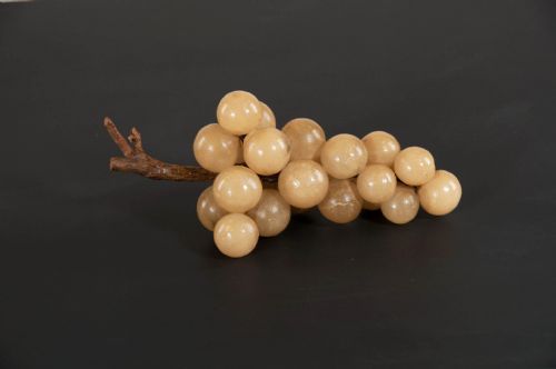 fig 4. Decorative Bunch of Alabaster Grapes On Vine