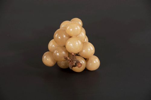 fig 5. Decorative Bunch of Alabaster Grapes On Vine