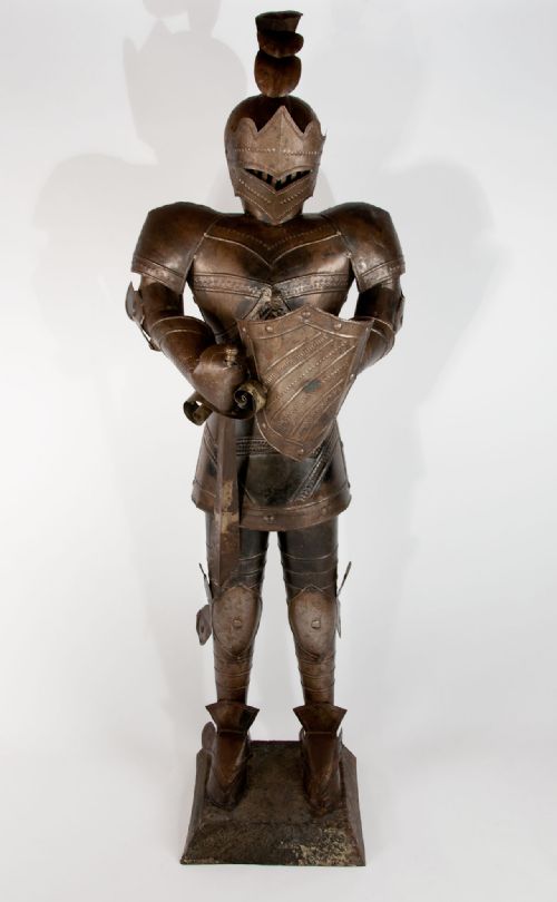Delightful Life-sized Knight in Suit of Armour