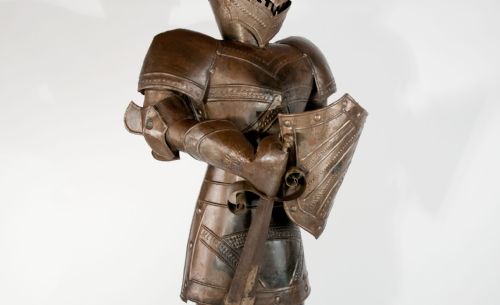 fig 2. Delightful Life-sized Knight In Suit Of Armour