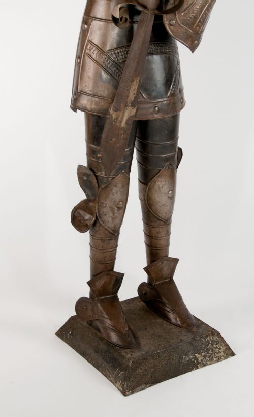 fig 3. Delightful Life-sized Knight In Suit Of Armour