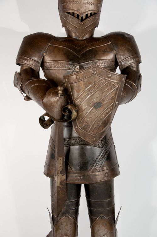 fig 9. Delightful Life-sized Knight In Suit Of Armour
