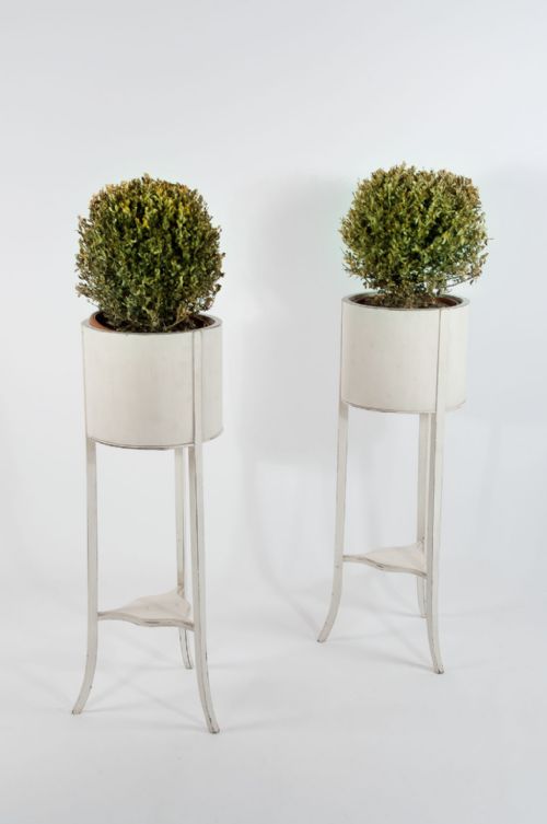 Decorative Antique Pair of Jardinieres