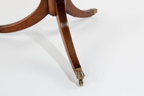 fig 6. Mahogany Revolving Drum Table Four Drawers