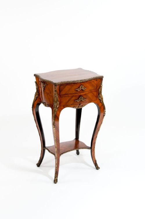 fig 1. Stunning French Kingwood and Ormolu Table