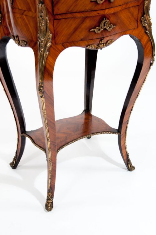 fig 4. Stunning French Kingwood and Ormolu Table