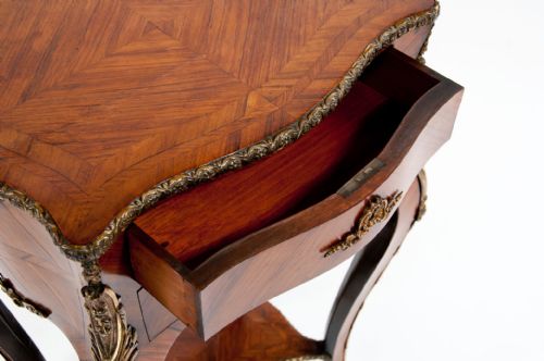 fig 5. Stunning French Kingwood and Ormolu Table