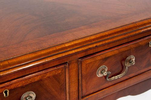 fig 8. Quality Antique Mahogany Desk Lowboy