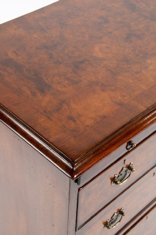 fig 4. Antique Burr Walnut Chest of Drawers