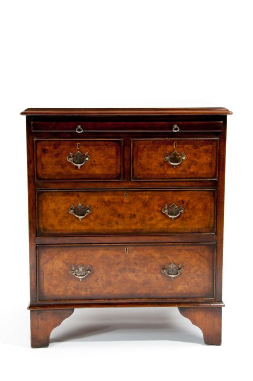 fig 6. Antique Burr Walnut Chest of Drawers