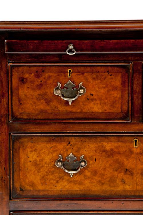 fig 7. Antique Burr Walnut Chest of Drawers
