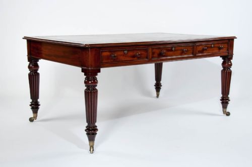 fig 2. Antique Partners Writing Table By M Wilson