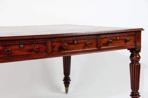 fig 5. Antique Partners Writing Table By M Wilson
