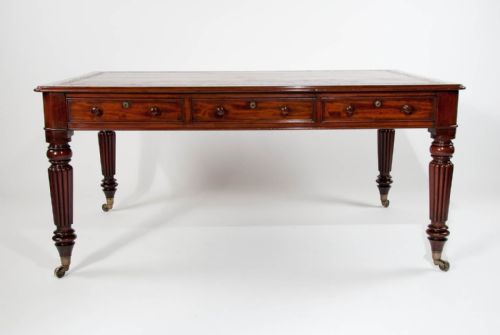 fig 8. Antique Partners Writing Table By M Wilson