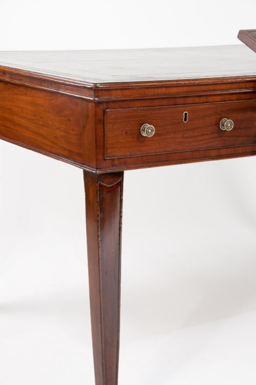 fig 3. Rare Georgian Partners Writing Table With Adjustable Writing Slopes