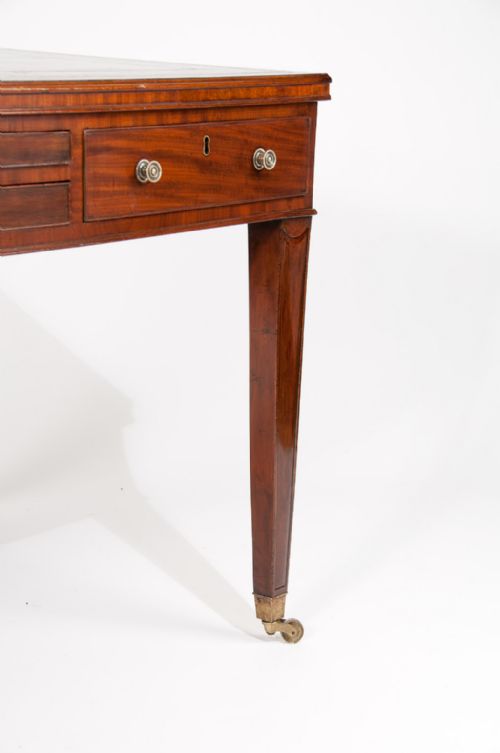 fig 8. Rare Georgian Partners Writing Table With Adjustable Writing Slopes