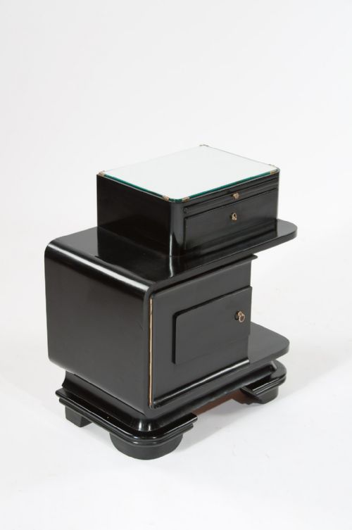 fig 5. Pair of Art Deco Bedside Cabinets
