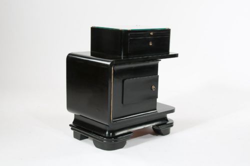 fig 6. Pair of Art Deco Bedside Cabinets