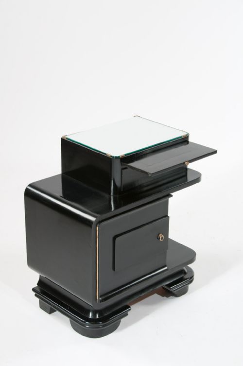 fig 7. Pair of Art Deco Bedside Cabinets
