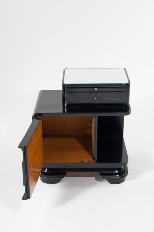 fig 9. Pair of Art Deco Bedside Cabinets