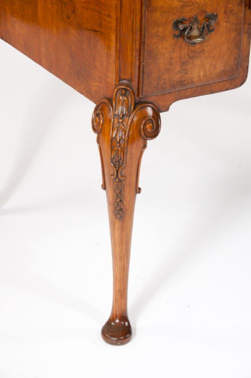 fig 5. Quality Antique Burr Walnut Writing Desk