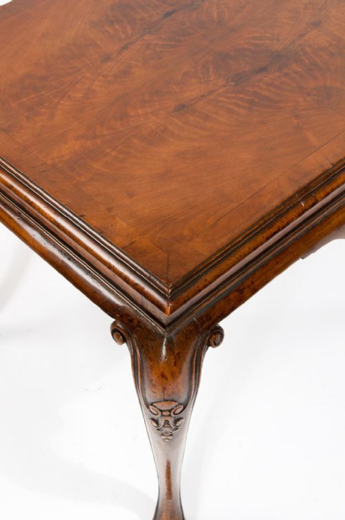 fig 7. Antique Walnut Coffee Table on Cabriole Legs