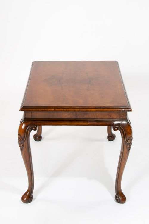 fig 10. Antique Walnut Coffee Table on Cabriole Legs