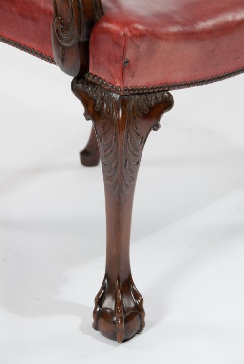 fig 6. Fine Quality Pair of Victorian Desk Chairs