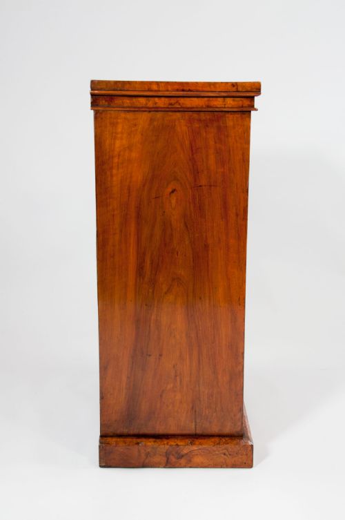 fig 9. Exceptional Antique Burr Walnut Wellington Chest