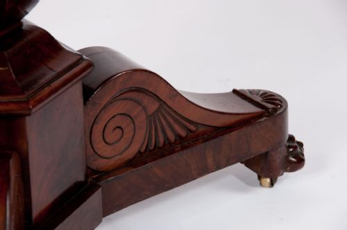 fig 6. Antique French flame mahogany Gueridon Table