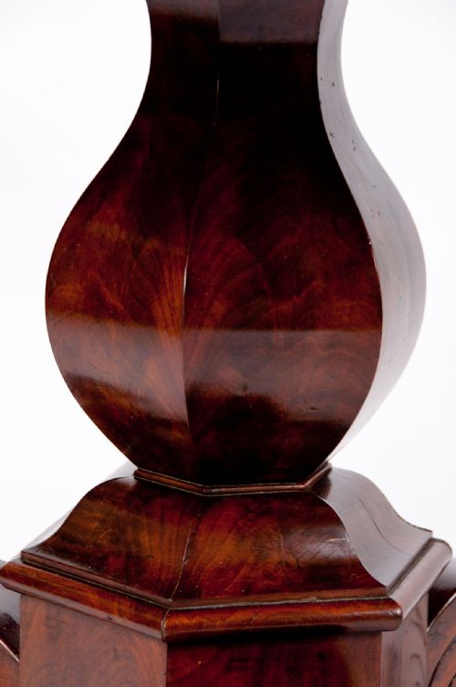 fig 8. Antique French flame mahogany Gueridon Table
