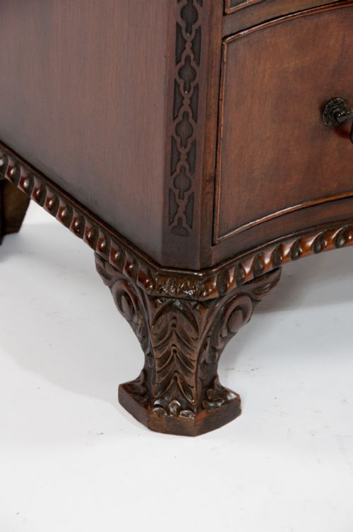 fig 2. Quality Antique Serpentine Chest of Drawers