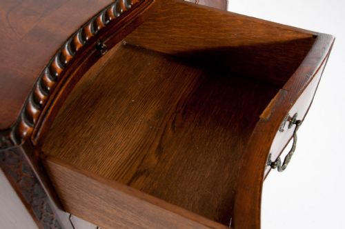 fig 7. Quality Antique Serpentine Chest of Drawers